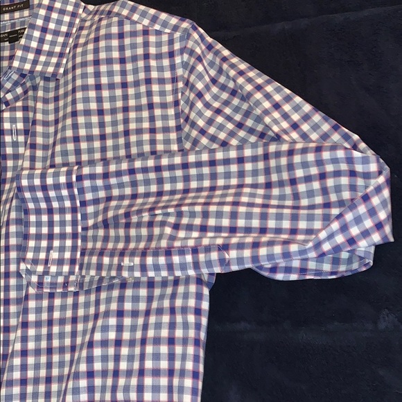 Grant Fit Plaid Button Down - Picture 5 of 5